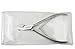 Blizzard Podiatry Ingrown Fine Pointed CONCAVE Toe Nail Clipper Nipper - Professional Chiropody Cutter Instrument - 13cm GERMAN Stainless Pedicure Plier - CE Approved Foot Care Tool With FREE Nail Dresser GIFT