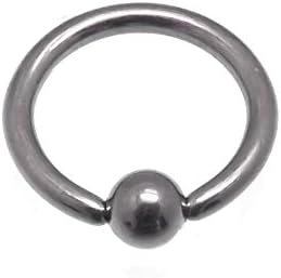 Pack Piercing Ball Eyebrow Lip Nose Ring 0.8 mm Surgical Steel Various Sizes Size:0,8 x 8 mm