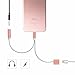 Produktbild IPhone 7 / Plus 2 in 1 Blitz auf 3,5 mm Kopfhöreradapter Audio Ladekabel (Rosa)