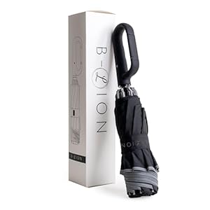 Inverted automatic folding umbrella with