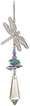 Dragonfly Rainbow Making Hanging Window Crystal Suncatcher