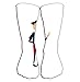 Produktbild Hohe Socken Outdoor Sports Men Women High Socks Stocking erasmus character black old fasionned red pants standing talking male sexteenth cetury suit hat mascot avatar Tile length 19.7"(50cm)