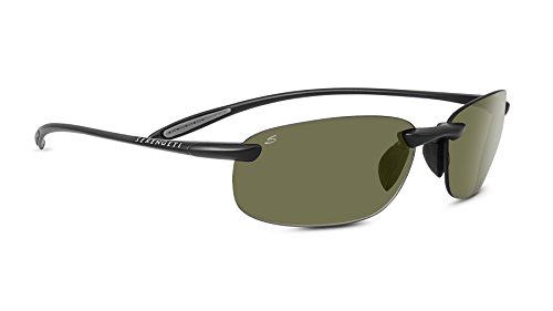 SERENGETI Nuvola Gafas, Unisex Adulto, Negro (Satin Black), M