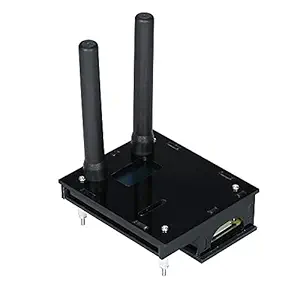 WorldCare Mini MMDVM Hotspot Expansion Board Spot Radio Station Digital Voice Modem for P25 DMR YSF Pi with 2 Antennas