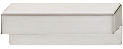 Preisvergleich Produktbild Gedotec Schubladengriff Griffleiste Küche Möbelgriff vernickelt matt gebürstet - Modell H1360 / Bohrabstand 160 mm / Griffmulde aus Metall / Möbelbeschläge / 1 Stück