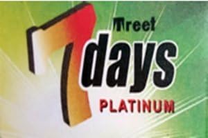 6 Treet 7 Days Platinum blades (1 pack) + 1 Free Silver Star bIade