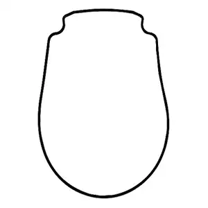 Pentair 357100 Black Seal Plate Gasket Replacement Pool and Spa Inground Pump