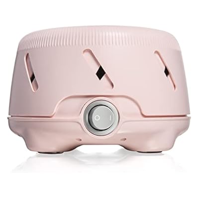 Yogasleep Dohm Uno (pink) White Noise Sound Machine, Fan-based Natural Pink Noise For Office Privacy, Sleep Aid & Meditation. Adjustable Volume, Noise Canceling For Travel, Baby & Adults (uk Plug)