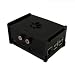 Produktbild Acryl Gehäuse für HiFiBerry DAC+ oder Digi+ und Raspberry Pi 3, 2 Modell B / B+ - schwarz