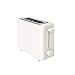 Produktbild AMY Mini Brot Toaster, Edelstahl 1 Slot Toaster Mit 6 Variablen Browning Control Brotbackautomat Frühstück Sandwich Aufwärmen Kitchen Toast - Weiß