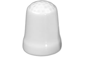 HOLST PORZELLAN Holst Porcelana ACS 010 Porcelana Dedal con Auriculares de Grano, Color Blanco, 1,8 x 1,8 x 3 cm