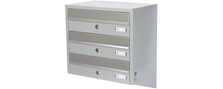 Cassetta Postale Condominiale EURO GDS 3 RAL 7016 - 3 Alloggi - Foto 10