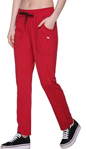 ModeveWomen Cotton Blend Track Pant for Summer