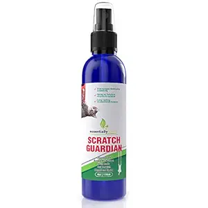 Cat Deterrent Spray for Scratching - 4oz Natural Non-Toxic Anti Scratch Cat Spray for Scratching - Protect Your Furnture, Carpet and Plants - Perfect No Scratch Spray for Cats - Made in USA