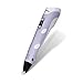 Produktbild [3D Printer Pen mit LCD Bildschirm] ohCome 3D Stereoscopic Druck Detailzeichnung Pen für 3D Doodling Malerei + Modellierung + Kunst + Handwerk Printing, kompatibel mit 1.75mm PLA / ABS Printer Filaments - Lila