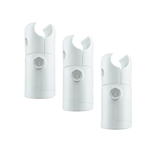 Schulte Befestigung Halterungen Wandhalter Befestigungssatz 22 mm Rohrdurchmesser Montage Set für Heizkörper Badheizkörper Designheizkörper weiß, 1 Stück, 4056397004608, 1 Stück, Alpinweiß
