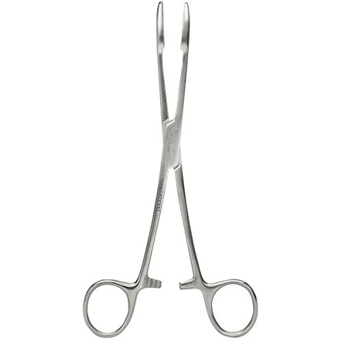 Servoprax i5 093 Korn Tong with Lock, Maier, Curved Shape