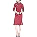 Produktbild Chinesisches Kleid Qipao Modernes Schickes Cocktailkleid und Vintage Kleid #106 Größe 38 - Versandkostenfrei