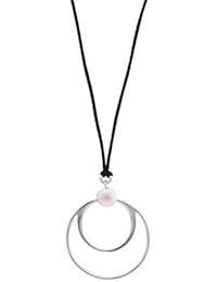 Collar con colgante en forma Misaki pantalones de deporte para mujer negro NAMASTE CUPNAMASTELARGE tamaño grande