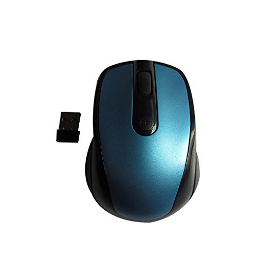 Meisijia Souris sans Fil 2,4 GHz 1600dpi réglable Accueil Ordinateur de Bureau Jeu Optique sans Fil Souris Gaming