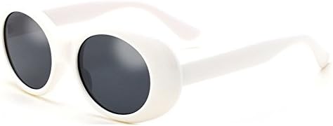 Deylay Oval Sunglasses Men Women Retro Style Round Glasses Color 1