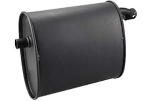 Tiamu Generador de Gasolina Universal Negro Iron 2-3KW Silenciador de Escape para 5.5HP 6.5HP 3500W 4000W Accesorios