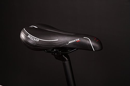 28″ Zoll Alu MIFA Herren Trekking Fahrrad Shimano 21 Gang Nabendynamo anthrazit Rh 60cm - 4