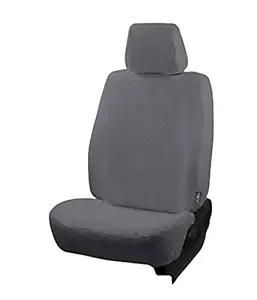 Autofurnish AF-TW-302 Grey Towel Seat Covers Compatible with Toyota Etios Liva