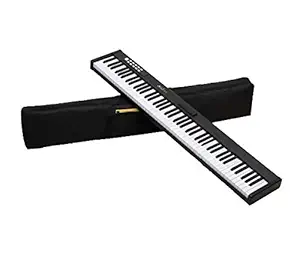 Medellin Digital Piano Black DP-01-BK Semi Weighted 88 Keys with Sustain Padel and Bag