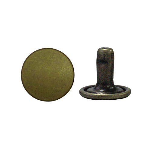 Preisvergleich Produktbild F3-7 beide Seiten Stemmen (mittel) 7mmx8mm 50 Stueck antike Gold [22]