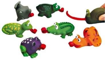GiftLocalUK Party Bag Fillers - Long Tongue Frogs - Party Bag Gifts Toys (Pack Of 12)