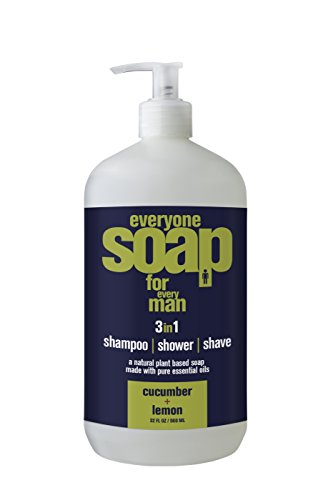 Eo Products Everyone Soap For Men, Cucumber And Lemon, 32 Ounce