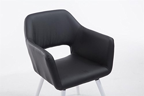 ZIK Besucherstühle Mit Armlehne - 2 Stück Ergonomisch Für Büro & Wartezimmer