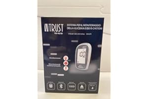 BIOCHEMICAL SYSTEM INTERN. SPA STRUMENTO PER MISURAZIONE GLICEMIA VTRUST TD4279+PGV+10 LANCETTE