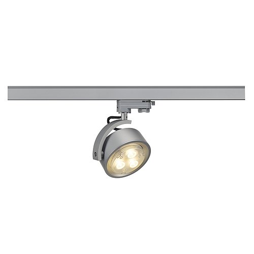 Preisvergleich Produktbild 3-Phasen Strahler KALU TRACK GX53 9W, silbergrau EEK: A++ - B