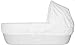 Shnuggle Cotton Waffle Hypoallergenic and Silent Moses Basket (White)