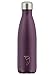 Produktbild Chilly 's Bottles – doppelwandig, Vakuum Isoliert, wiederverwendbar Wasser Flasche. 24 Stunden kalt – 12 Stunden heiß. -500ml - Matte Lila