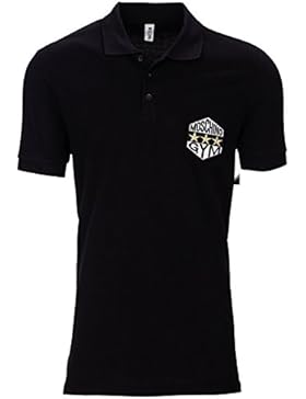 Moschino Herren Poloshirt, Sportliches Polo Shirt für Männer, Premium Men T-Shirt, Shirt in Blau, Schwarz, Weiß...