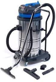 Aspirapolvere e aspiraliquidi industriale, dotato di 2 motori, con capacità  di 70 litri : Amazon.it: Casa e cucina