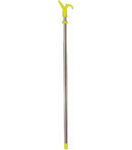 Asta telescopica da 130 cm con gancio in acciaio inox, lunga | FindTheDeal