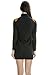 Bearsland Women's Turtleneck Long Breastfeeding Nursing Top Black UK Size 14-16