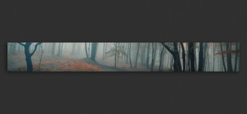 Wand Bilder Panels 400×50 cm ! Top Deko Tapete XXL Panorama Natur Vlies FotoTapete XXL 110703-13 - 2
