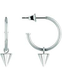 Liebeskind Berlin Pendientes de aro Mujer acero inoxidable