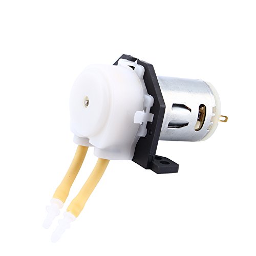 Yosoo DC 12v D2 Kleine Dosierpumpe Peristaltik 2mm Kopf für Aquarienwasser Lab Analytische (D2 2*4) - 7