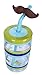 Produktbild Contigo Funny Straw Tumbler Kinderflasche , Electric Blue Mustache, 470 ml