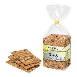 Dr KargOrg Wholegrain Crispbread 3+3 200g - DRK-86618
