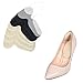 Produktbild 4 Paar Schuhe Fersenschutz, Fersenkisseneinsätze für zu groß Schuhe, Memory Foam Starkes Sticky Foot Pad Pflege & High Heels Fersenhalter Kissen Liner für Damen & Herren
