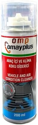 OMP OMAYPLUS ARAÇ İÇİ VE KLİMA BOMBA KOKU GİDERİCİ MANGO 200 ML