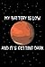 Produktbild My Battery Is Low And It's Getting Dark: 100 Page, 6x9 Glossy Cover College Rulled Mars Rover Opportunity Last Message Journal