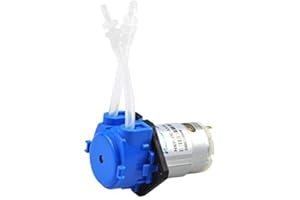 K KAMOER Pompe péristaltique à faible débit 12V dc Kamoer NKP DIY liquide petite pompe de dosage pour aquarium laboratoire analytique 3mm ID x 5mm OD